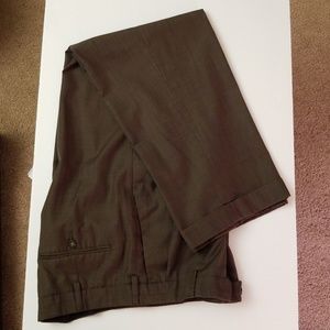 Men's brown dress pants
